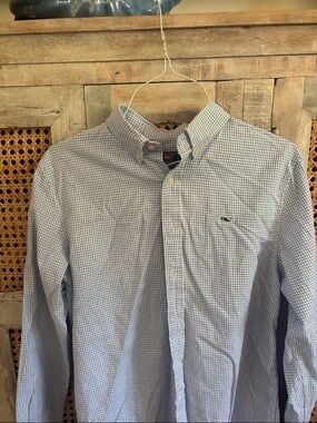 Button-Down Check Shirt in Light Blue - Classic boys Shirt